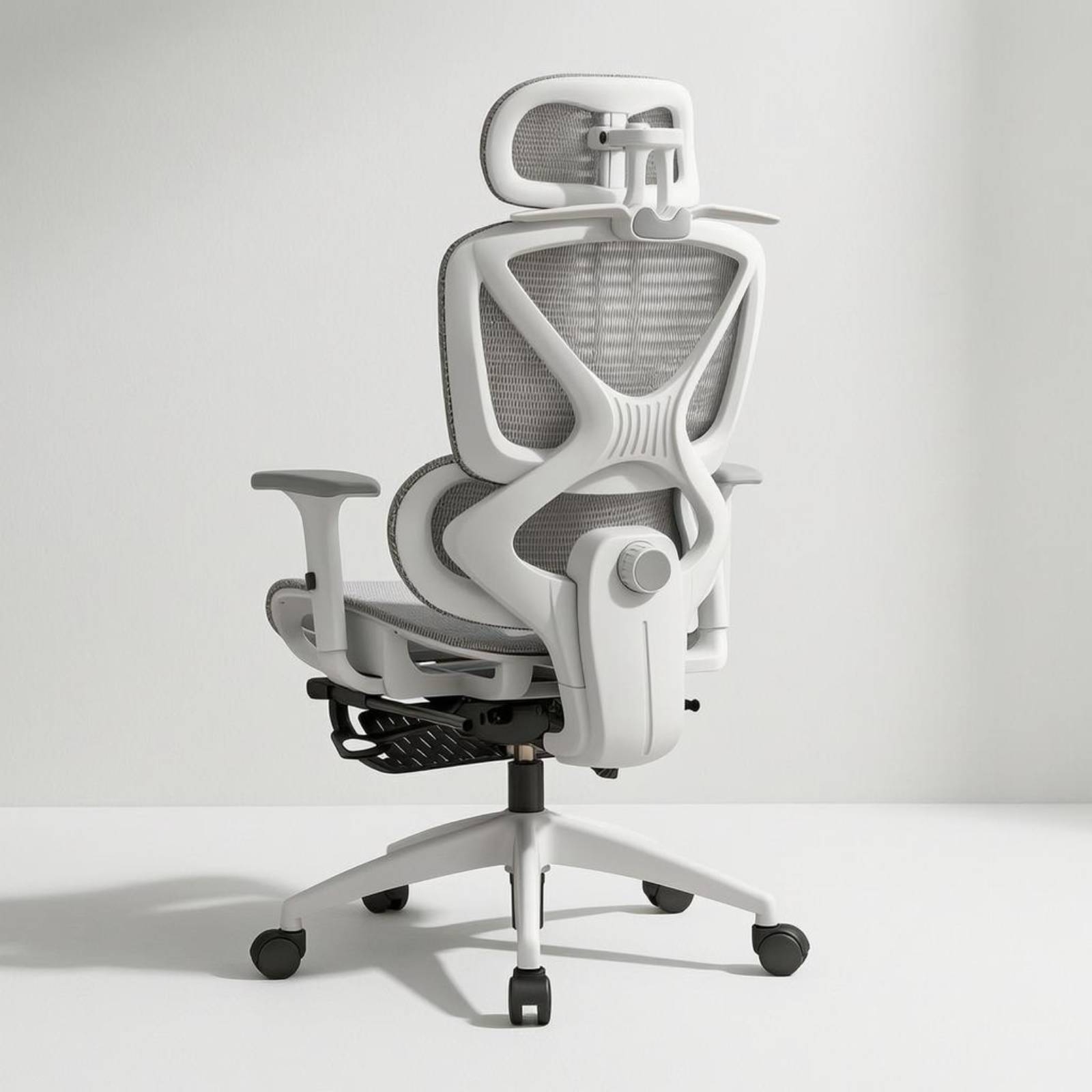 Office Furniture And Desks - Ergonomiczne krzesło biurowe z siatkowym oparciem,