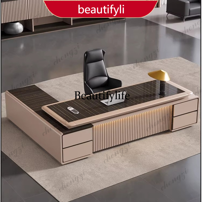 Office Furniture Filing Cabinets - Luksusowe biurko komputerowe A45, biurko do