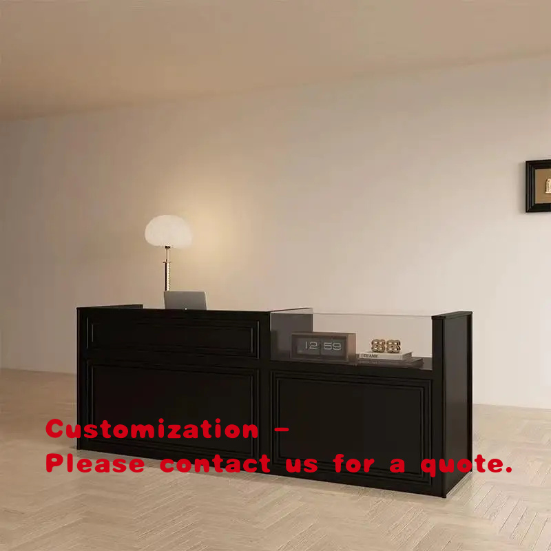 Office Furniture And Desks - Niestandardowe nowoczesne biurko recepcyjne do biura,
