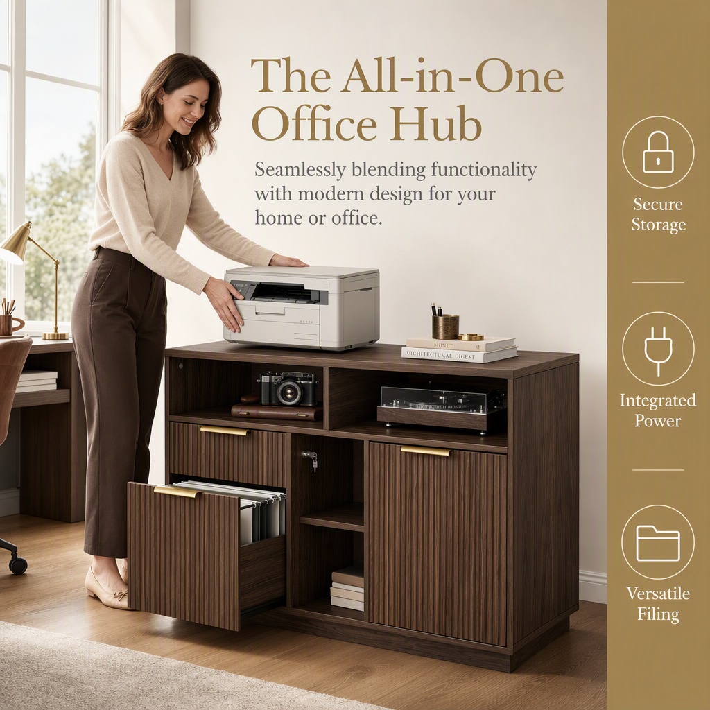 Szafka na dokumenty z 4 szufla – Office Furniture Filing Cabinets recenzja i cena