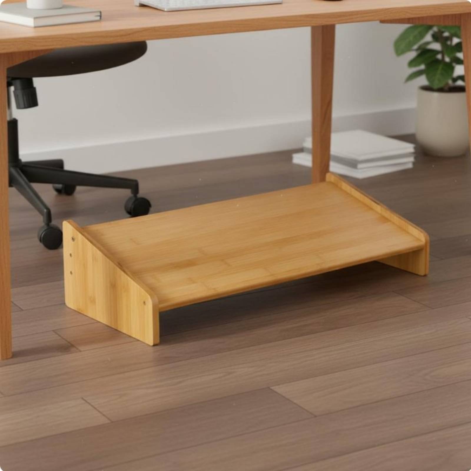 Podnóżek pod biurko z szeroką  – Office Furniture And Desks recenzja i cena