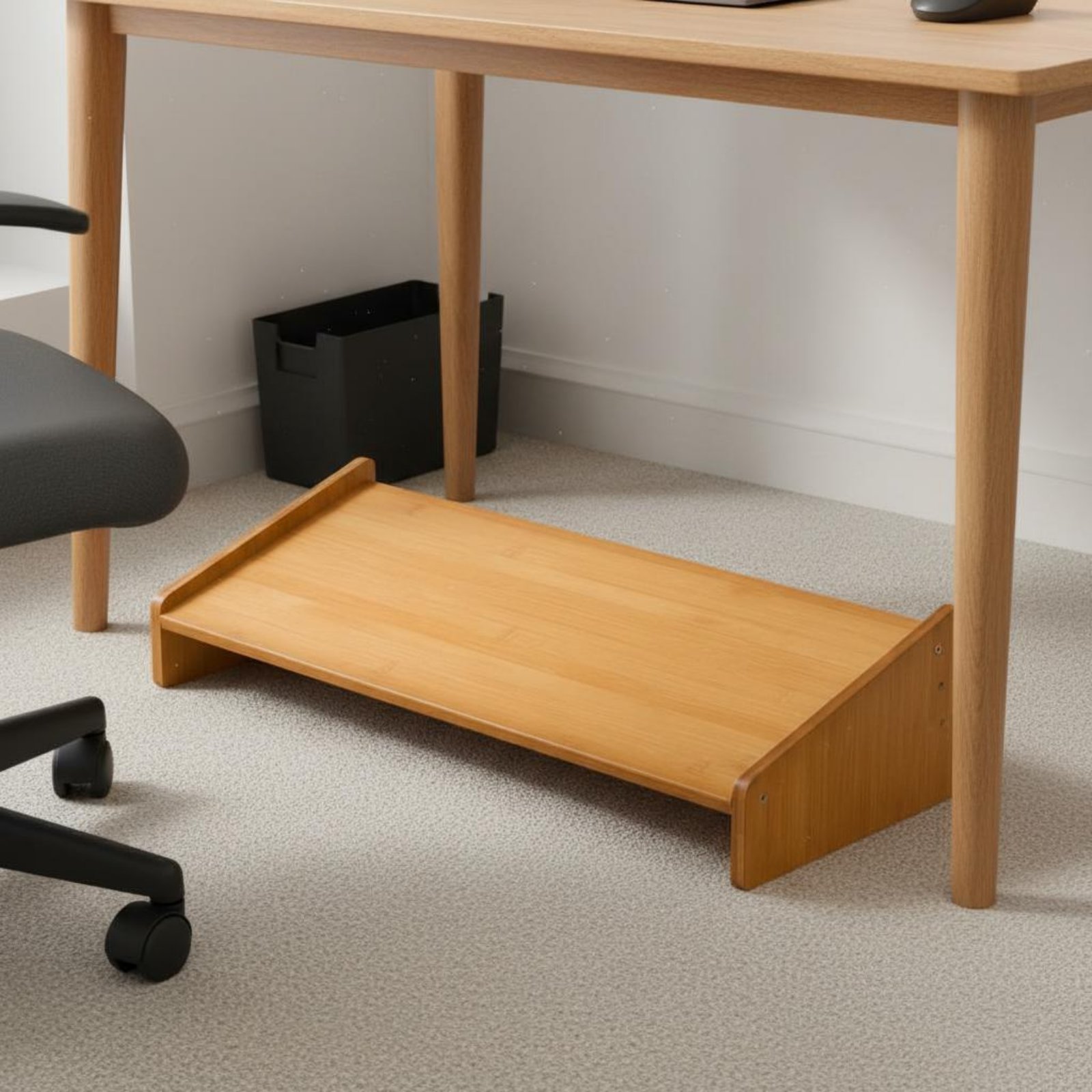 Podnóżek pod biurko z szeroką  – Office Furniture And Desks recenzja i cena