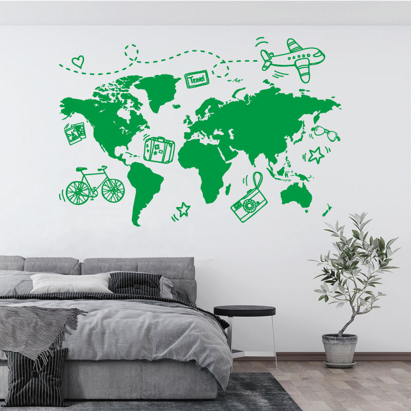 Go Travel World naklejka ścien – Office Furniture To Go recenzja i cena