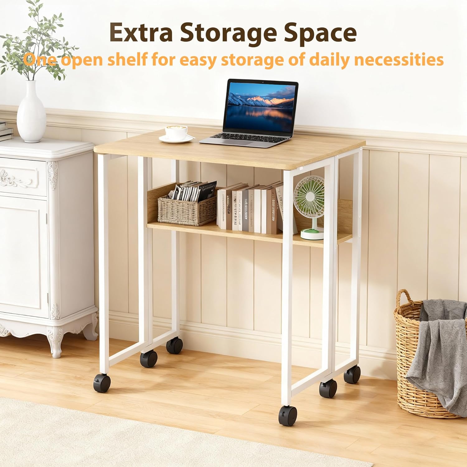 Składane biurko z półką do prz – Office X Furniture recenzja i cena