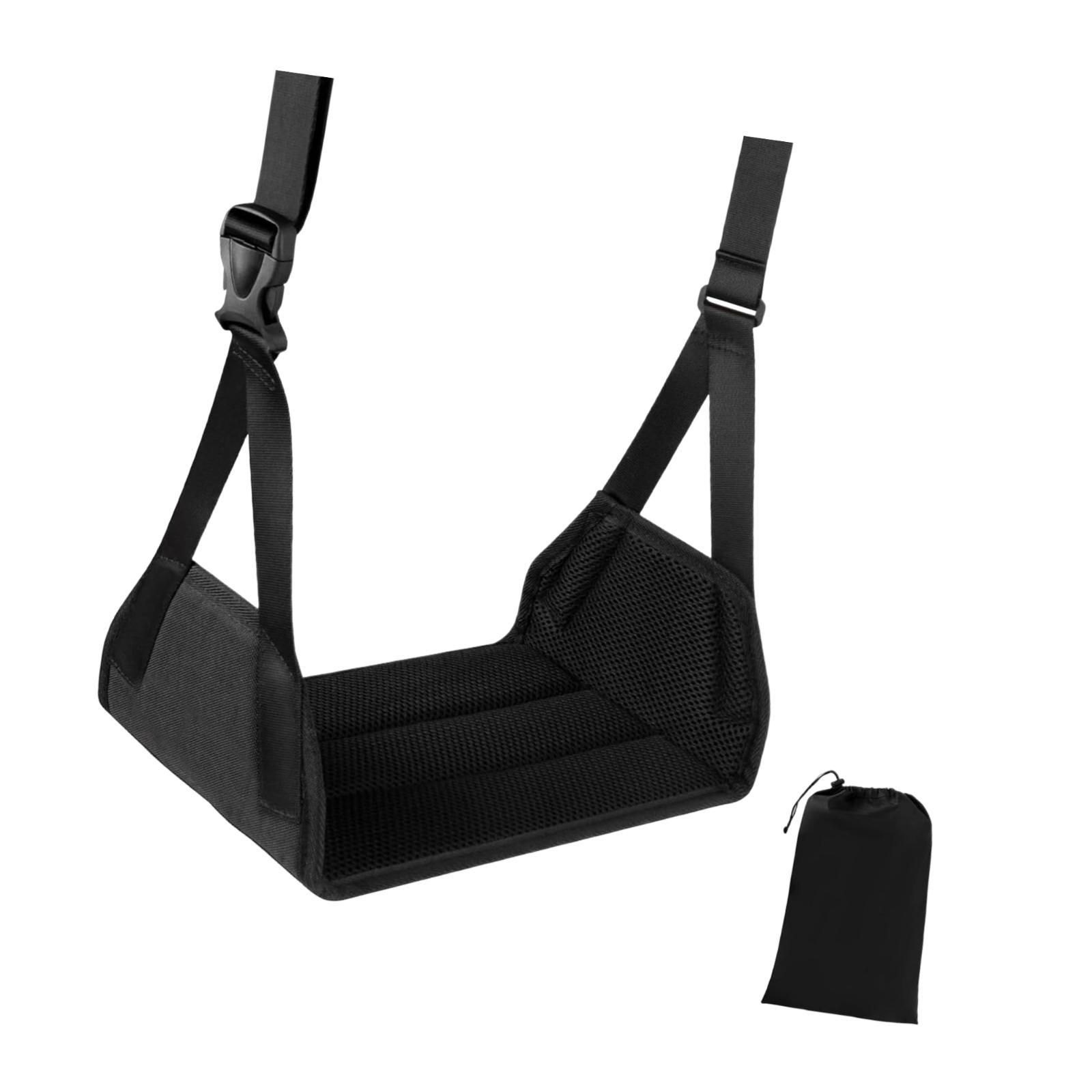 Hamak na nogi do samolotu, pod – Under Desk Hammock recenzja i cena