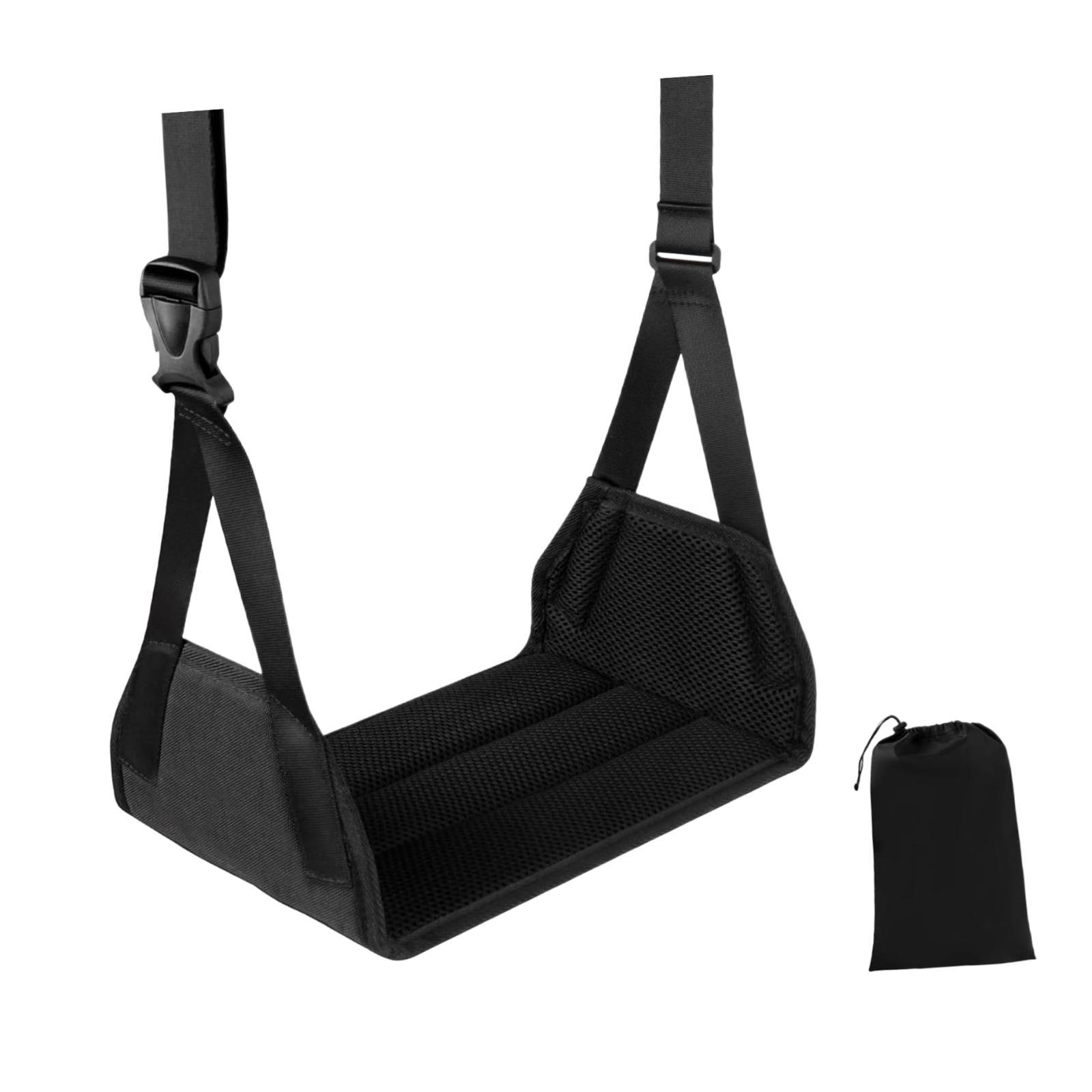 Hamak na nogi do samolotu, pod – Under Desk Hammock recenzja i cena