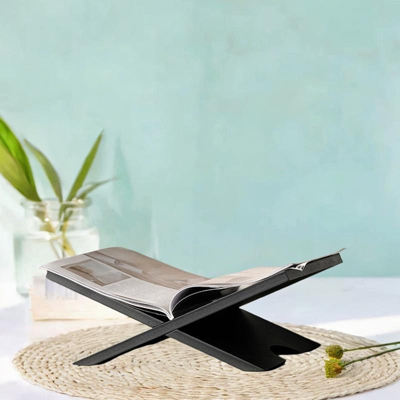 Drewniany stojak na książki w  – Office X Furniture recenzja i cena