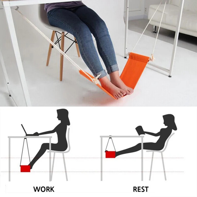 Regulowany poliestrowy hamak n – Under Desk Hammock recenzja i cena